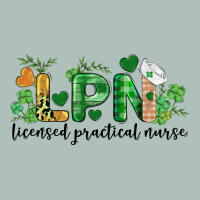 St. Patricks Day Registered Nurse Lpn Heart Heavyweight Hoodie | Teevron