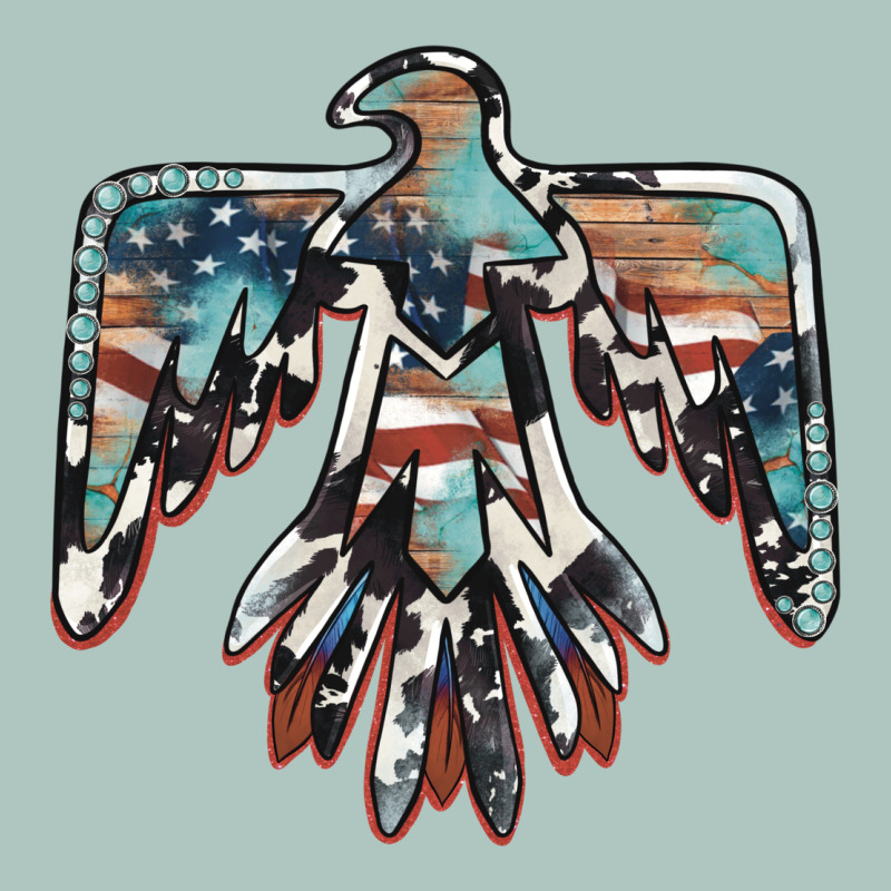 American Flag Thunderbird Premium Sweatshirt by BarkalooDesign | Teevron