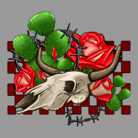 Bullskull Rose And Cactus Olivia Vintage Hoodie | Teevron