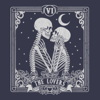 The Lovers Tarot Card Skeleton Valentines Halloween Occult Long Sleeve Tee | Teevron