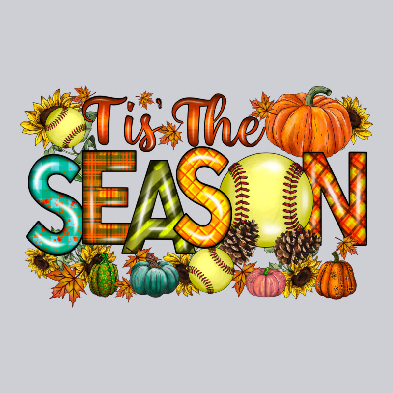 Tis The Season Softball Heavyweight Sweatshirt by RacoonDesign | Teevron