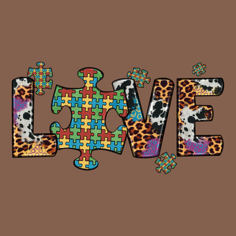 Love Autism Awareness Leopard Cowhide Zipper Hoodie by Artiststas | Teevron