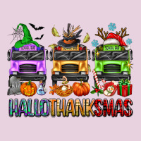 Hallothanksmas School Bus Ladies Tee | Teevron