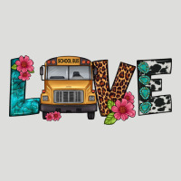 Love School Bus Zipper Hoodie | Teevron