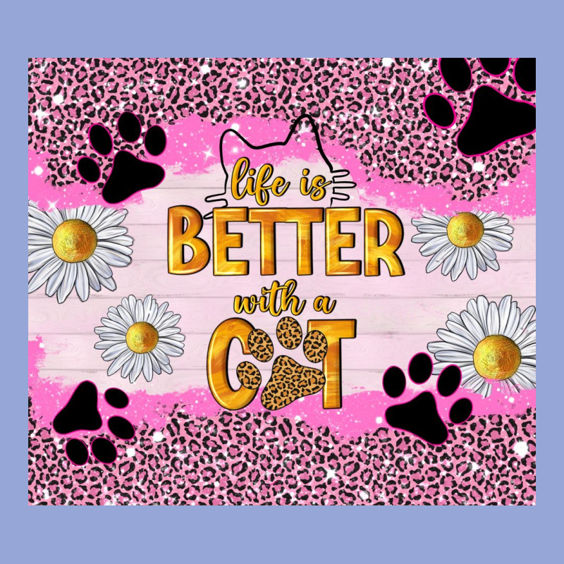 Life Is Better With A Cat Classic Tee by TumblerDesignByShophia | Teevron