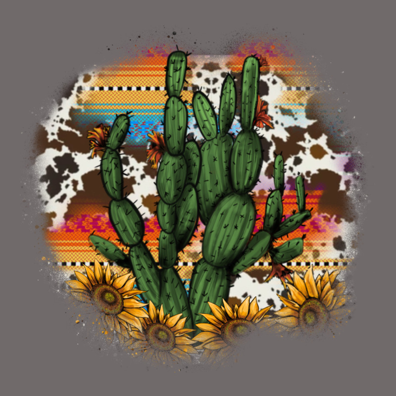 Cowhide Aztec Sunflowers Cactus Urban Hoodie by AdoDesignShop | Teevron