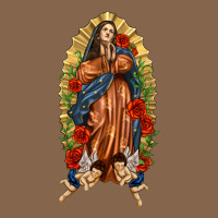 Lady Of Guadalupe With Roses Premium Tee | Teevron