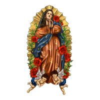 Lady of Guadalupe with Roses | Teevron