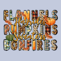 Flannels Hayrides Pumpkins  Bonfires Long Sleeve Tee | Teevron