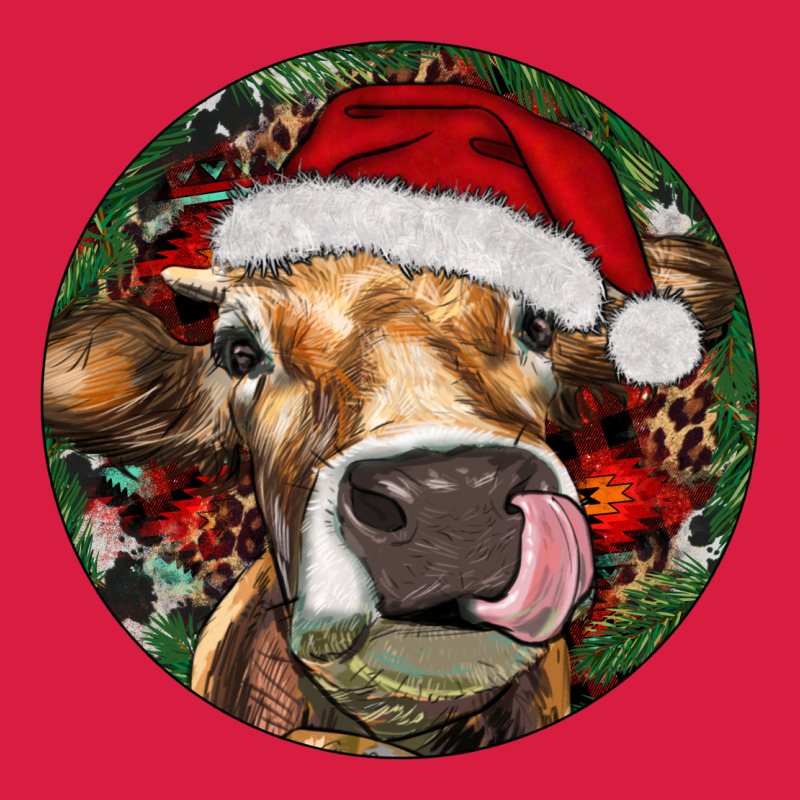 Hereford Cow Christmas Premium Hoodie by RanaPortraitStore | Teevron