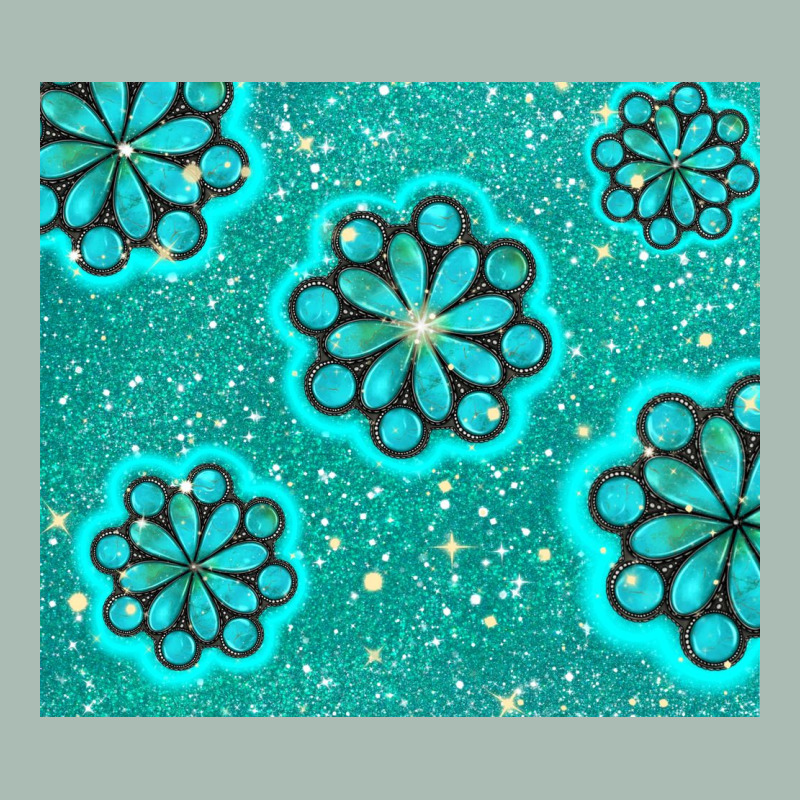 Glitter Turquoise Classic Tee by TumblerDesignByShophia | Teevron