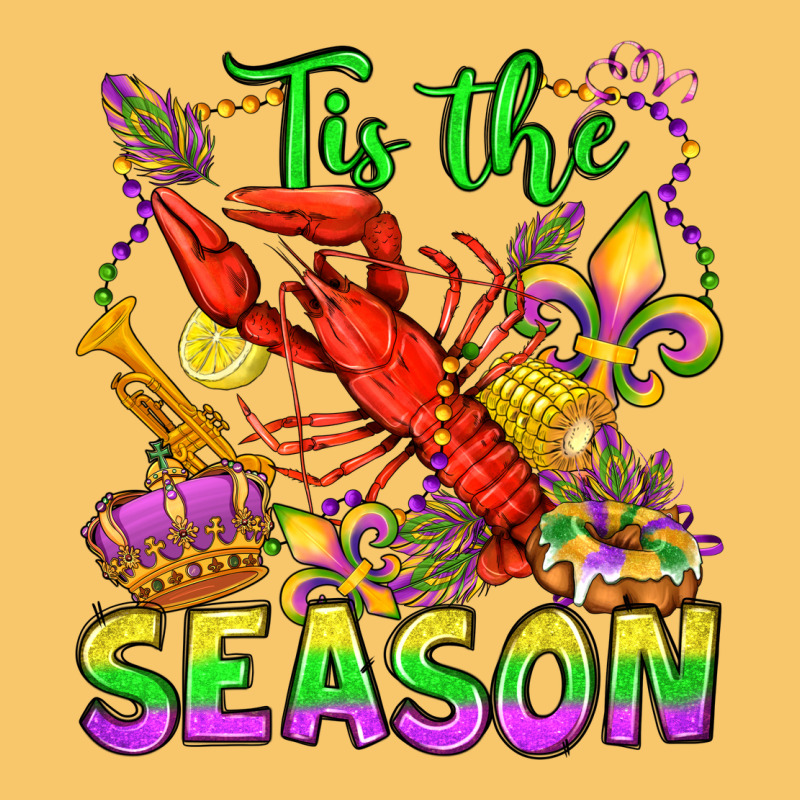 Tis The Season Mardi Gras Olivia Vintage Hoodie by OliviaCreatesArt | Teevron