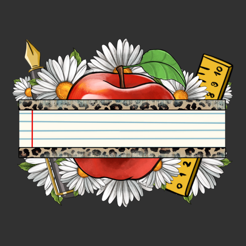 Floral Teacher Custom Name Urban Heavy Tee by CowGirlArtShop | Teevron