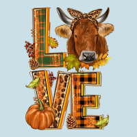 Love Fall Cow Ladies Tee | Teevron