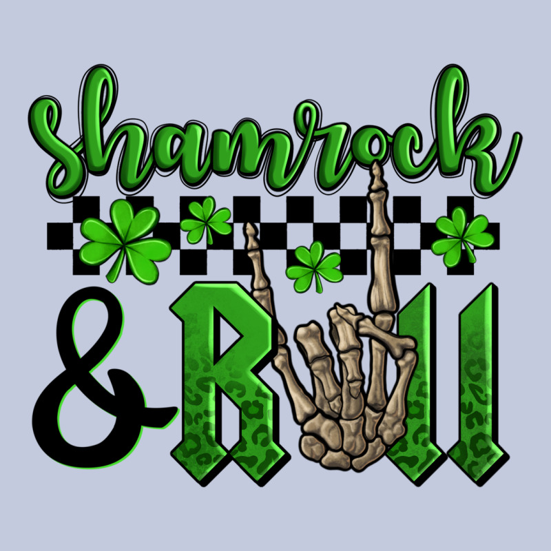 St. Patrick's Day Shamrock And Roll Long Sleeve Tee by OliviaCreatesArt | Teevron