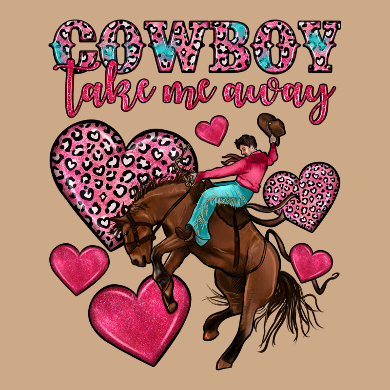Cowboy Take Me Away Vintage Hoodie by OliviaCreatesArt | Teevron
