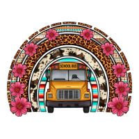 school bus leopard cowhide rainbow | Teevron