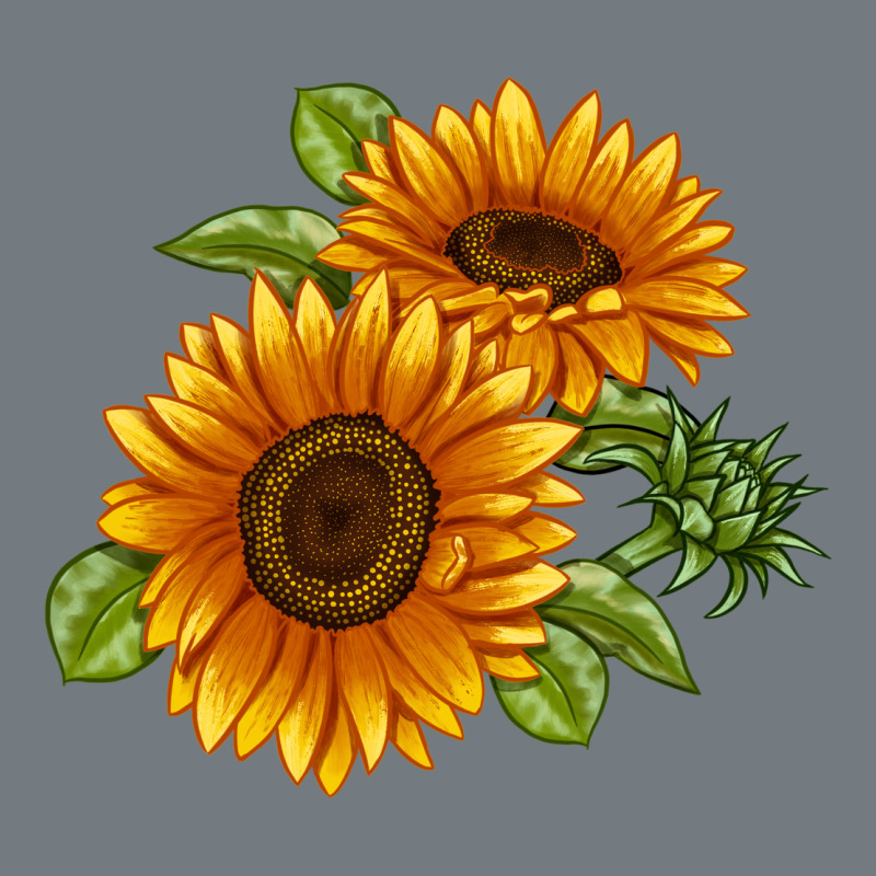 Soraya Sunflower Heavyweight Sweatshirt by LillyAllenDesigns | Teevron