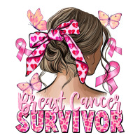breast cancer survivor messy bun | Teevron