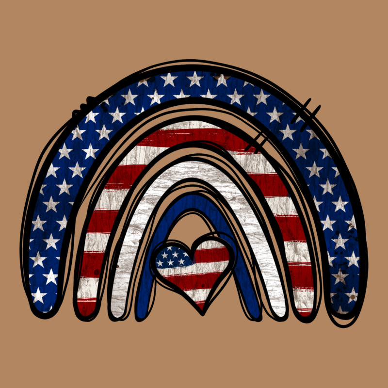 Usa American Flag Rainbow Long Sleeve Tee by Jasminsmagicworld | Teevron