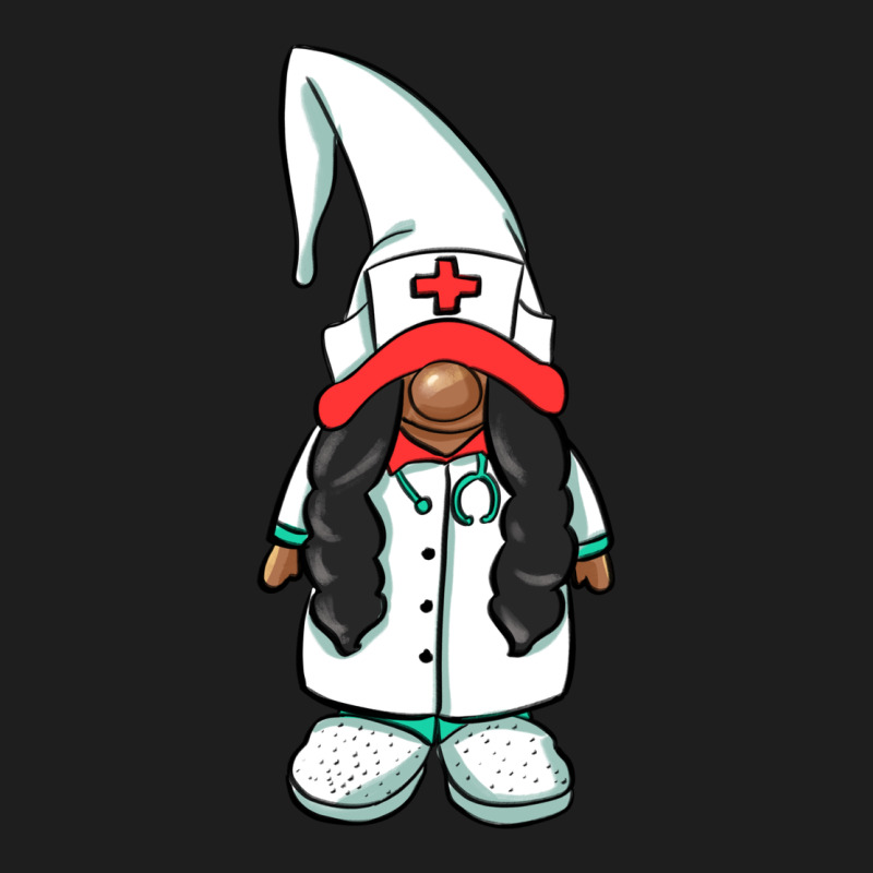 African American Nurse Gnome Heavyweight Hoodie by BarkalooDesign | Teevron