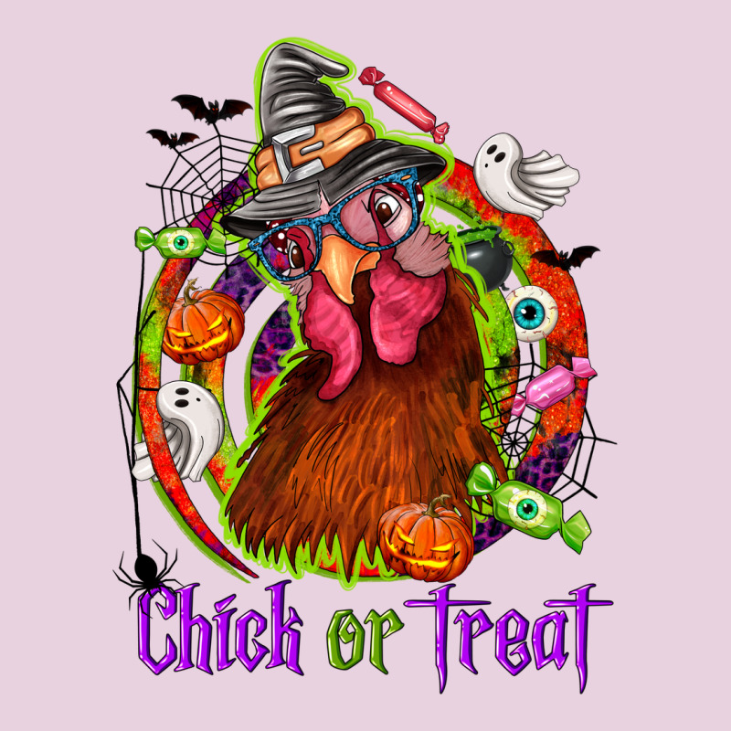 Chick Or Treat Halloween Ladies Tee by NancyCooperArtShop | Teevron