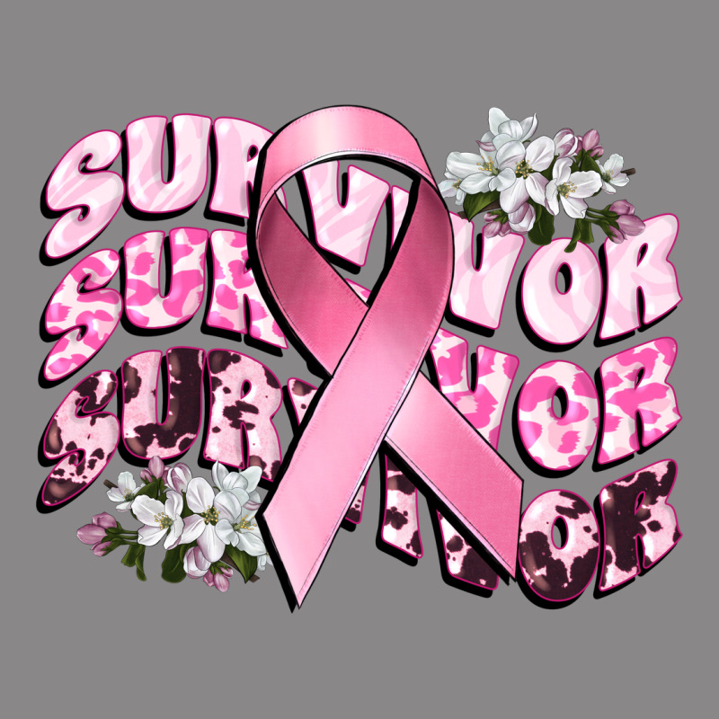 Survivor Breast Cancer Vintage Tee by CowGirlArtShop | Teevron