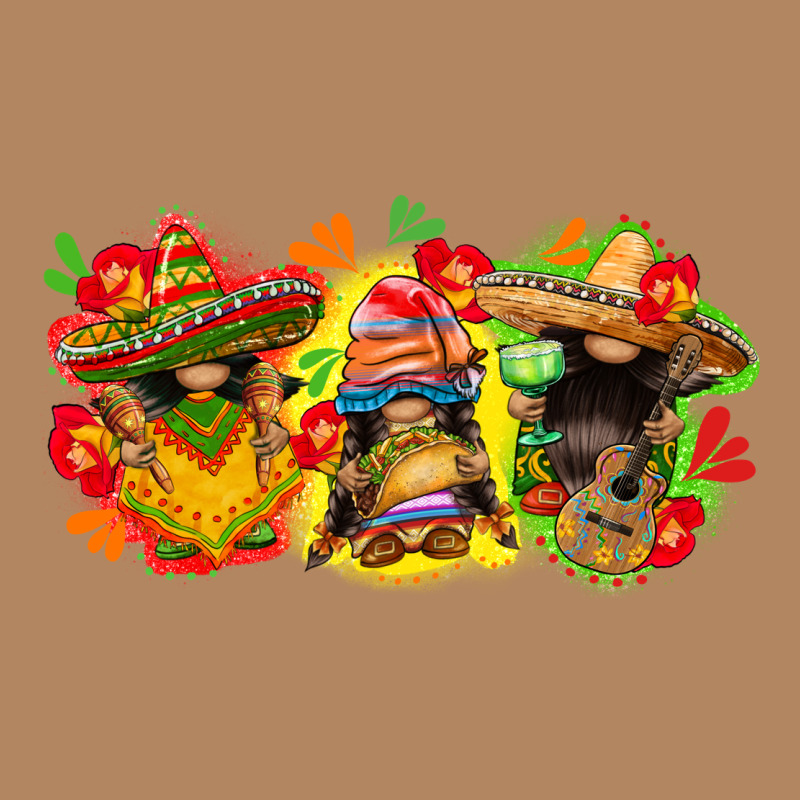 Cinco De Mayo Gnomies Long Sleeve Tee by FaDigitalArtStudio | Teevron