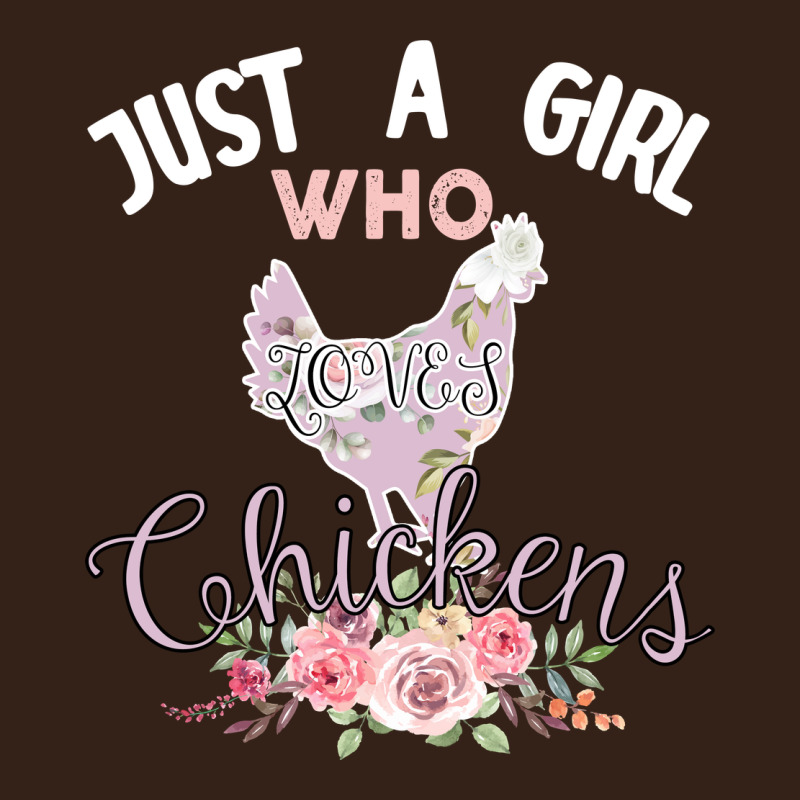 Just A Girl Who Loves Chickens Heavy Core Tee by Bettercallsaul | Teevron