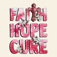 Faith Hope Cure Breast Cancer Vintage Tee | Teevron