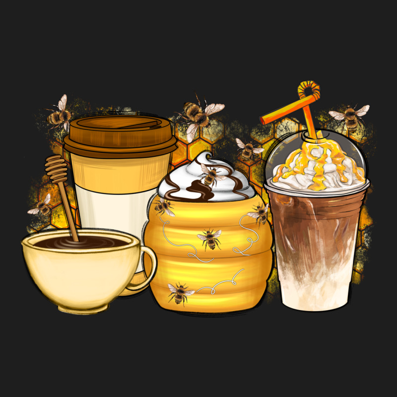 Bee Honey Coffee Cups Classic Tee by Artiststas | Teevron