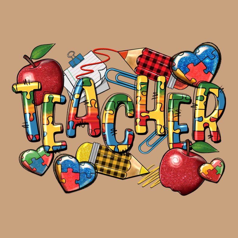 Autism Teacher Vintage Tee by CowGirlArtShop | Teevron