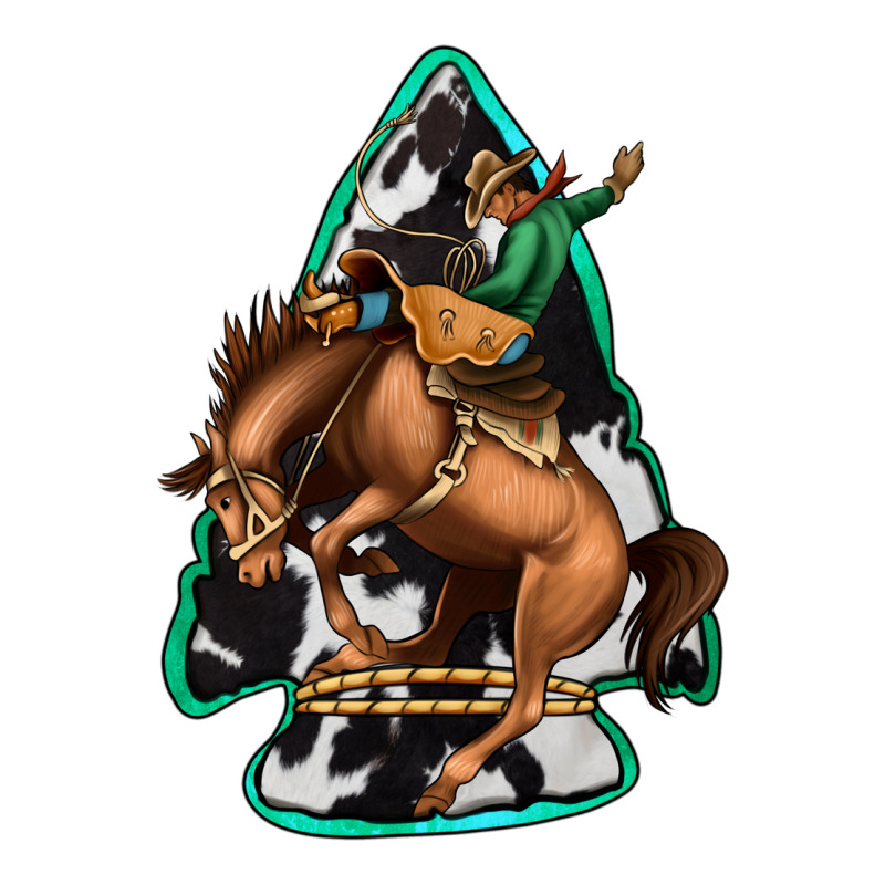 Bucking Bronco Arrowhead Premium Tee by Jasminsmagicworld | Teevron