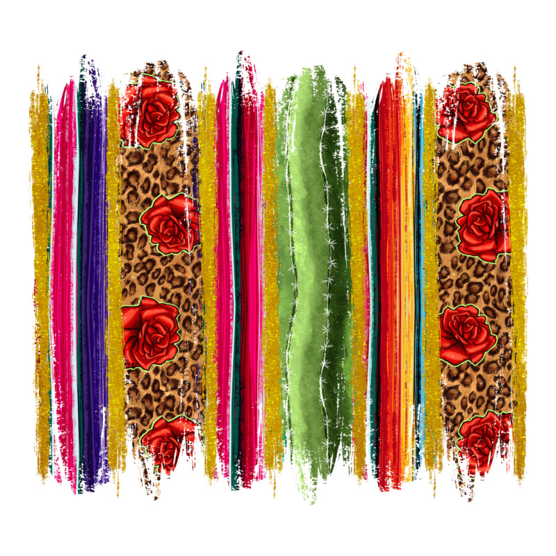 Mexico Serape Brushstroke Premium Tee by texasbilliewilder | Teevron