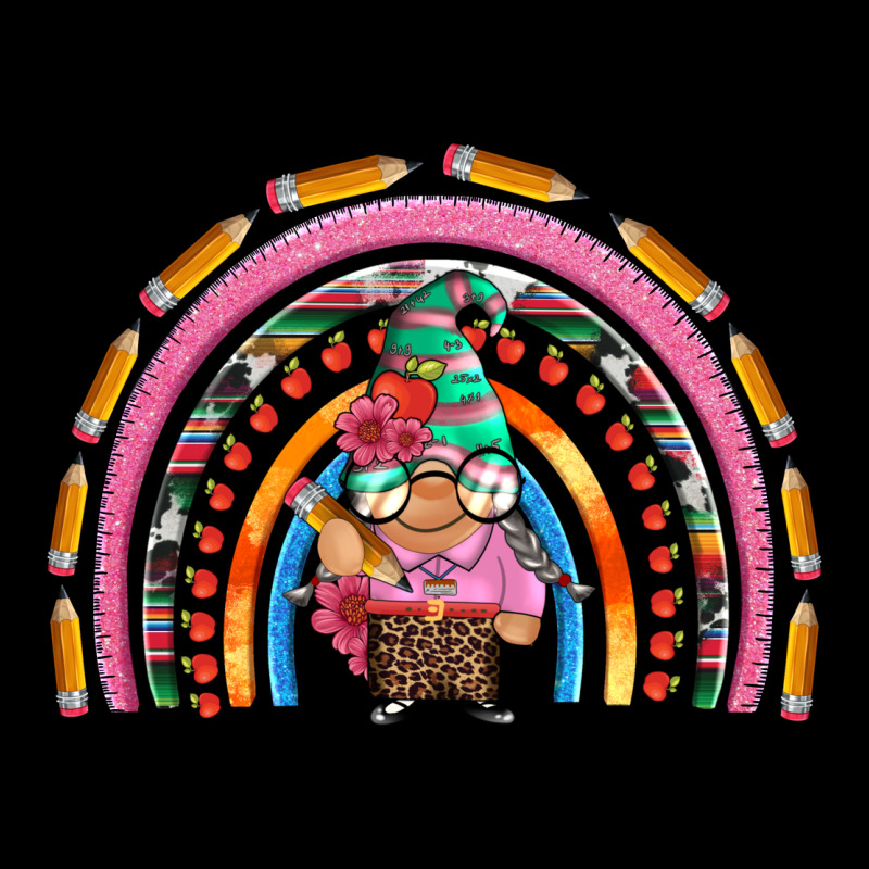 Teacher Gnome Rainbow Zipper Hoodie by Artiststas | Teevron