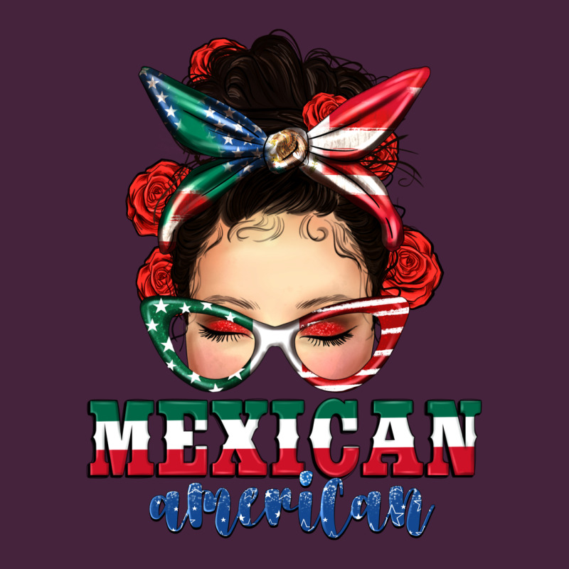 Mexican American Messy Bun Premium Tee by texasbilliewilder | Teevron