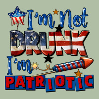 I'm Not Drunk I'm Patriotic 4th Of July Urban Heavy Tee | Teevron