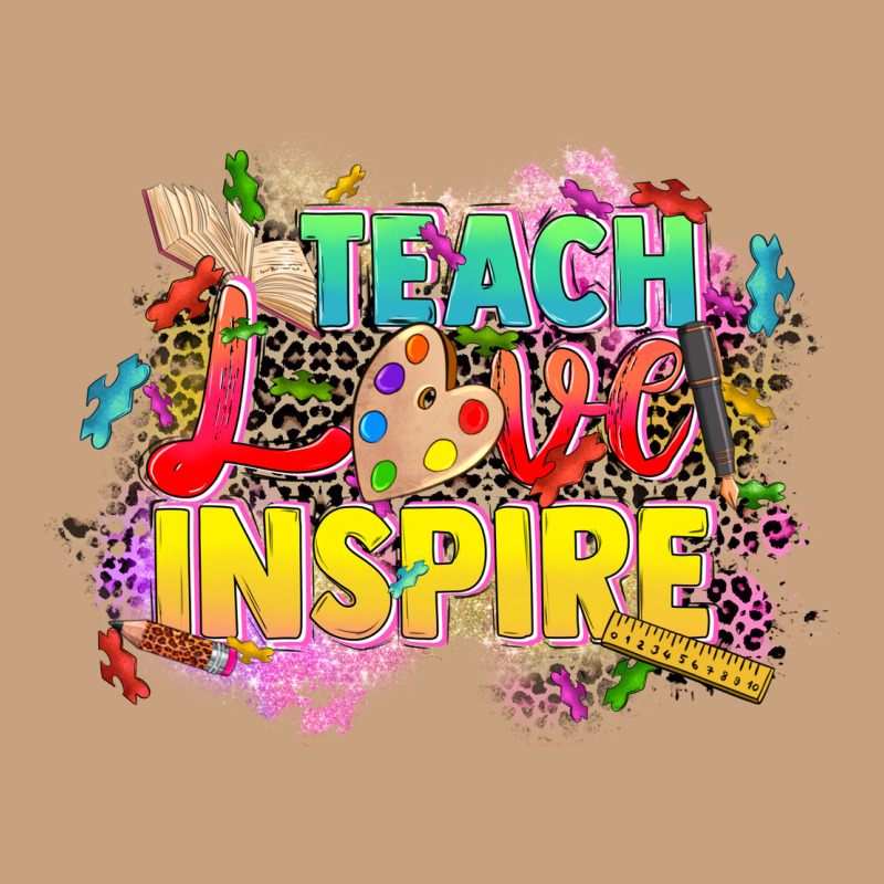 Teach Love Inspire Vintage Tee by CowGirlArtShop | Teevron