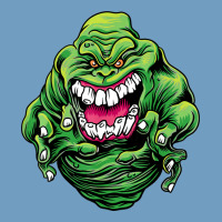 Halloween Green Slimer Ghost Urban Heavy Tee | Teevron
