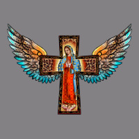 Our Lady Of Guadalupe Cross With Wings Heavyweight Hoodie | Teevron