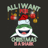All I Want For Christmas Is A Shark Heavy Core Tee | Teevron