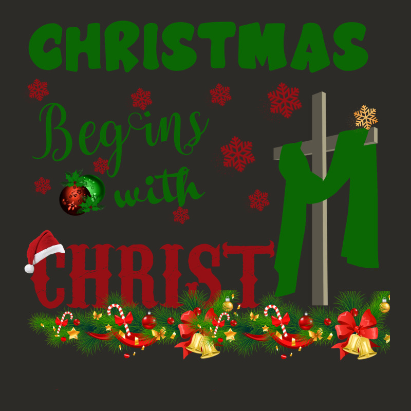 Christmas Begins With Christ Heavy Core Tee by Bettercallsaul | Teevron