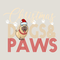 Christmas Dogs Paws Heavy Core Tee | Teevron