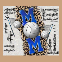 Volleyball Mom Blue Mother's Day Vintage Tee | Teevron