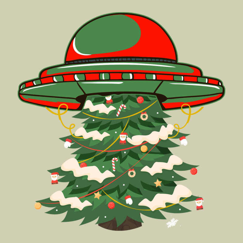 Ufo Christmas Pine Tree Heavy Core Tee by Bettercallsaul | Teevron