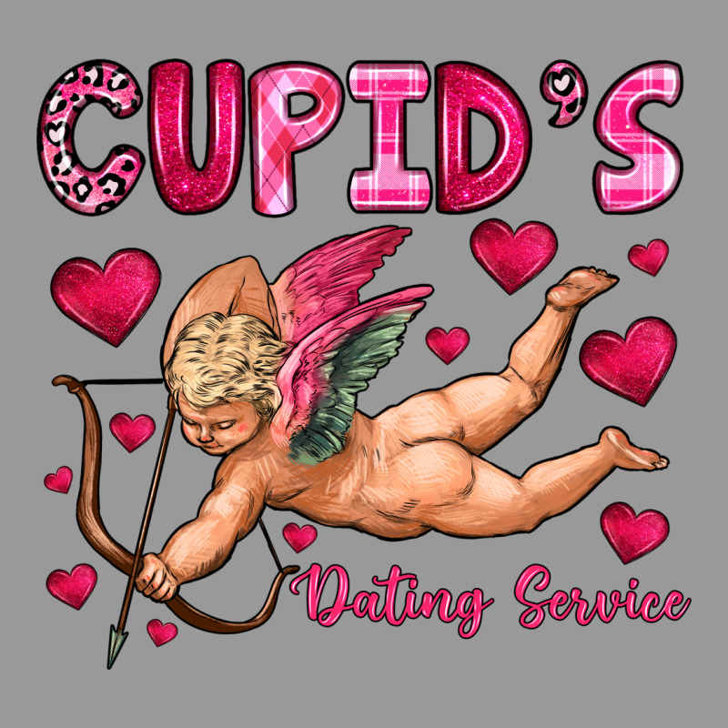 Cupid S Dating Service Vintage Hoodie by OliviaCreatesArt | Teevron