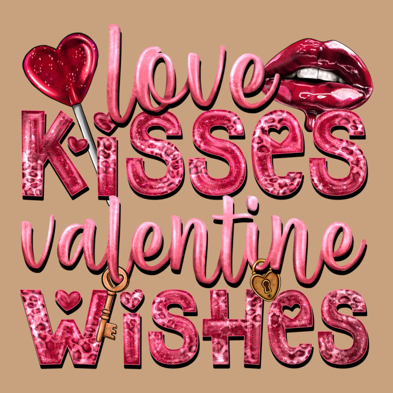Love Kisses Valentine Wishes Valentine's Day Vintage Tee by HowdyJamesFarm | Teevron