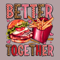 Hamburger Potatoes Better Together Olivia Vintage Hoodie | Teevron
