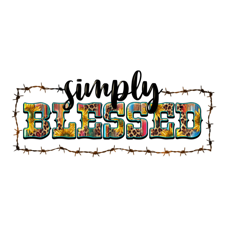 Simply Blessed Heavyweight Hoodie by BarkalooDesign | Teevron