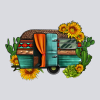 Caravan Sunflowers And Cactus Zipper Hoodie | Teevron